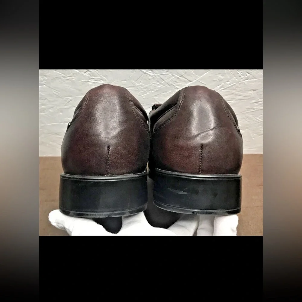 Rockport AdiPrene Men's Loafers Brown Leather Slip-On Casual Dress Size 13M